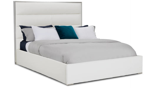 Lit plateforme Cortina Uph blanc